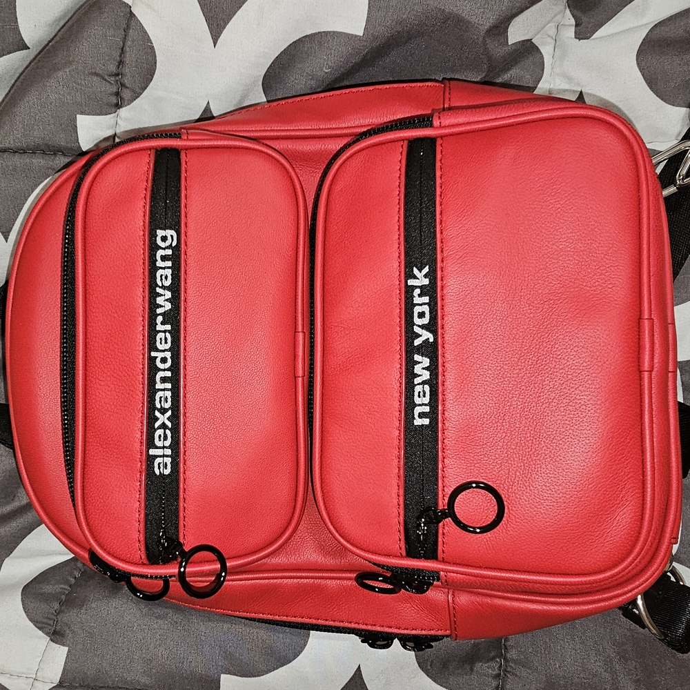 Alexander Wang Vibrant Red Women Backpack